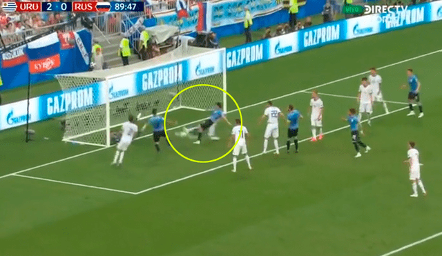 Uruguay vs Rusia: Mira el gol de Edinson Cavani para sellar la goleada [VIDEO]