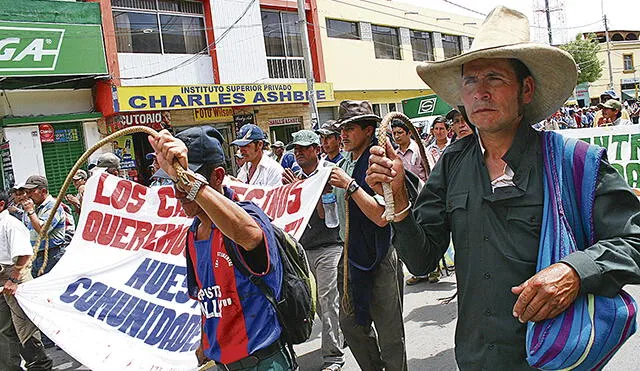 Rondas campesinas anuncian protestas contra presencia de minera Río Blanco en Piura