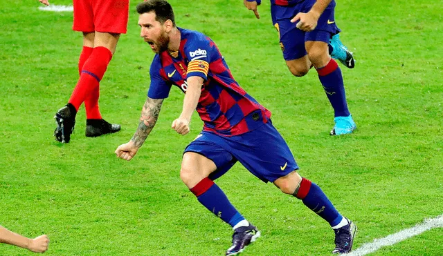 Gol de Messi en el Barcelona vs Atlético de Madrid