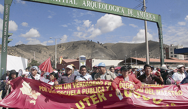 Sute Cusco da ultimátum para reinicio de huelga 