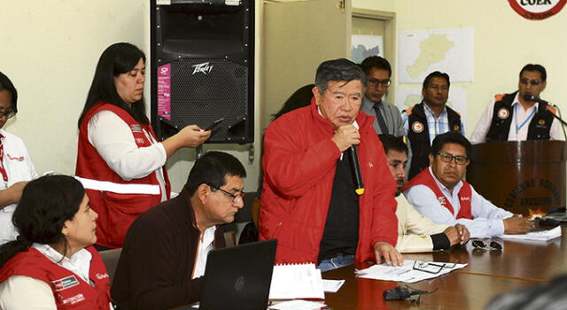 Urge agilizar. Director de ARCC, Nelson Chui, llegó a Arequipa.