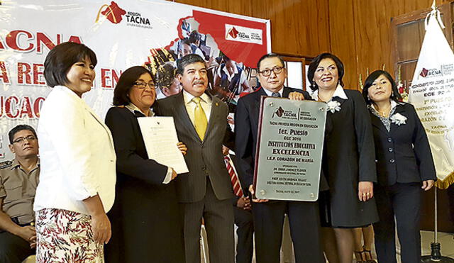 Tacna: Docentes destacados en la Evaluación Censal de Estudiantes recibirán bono