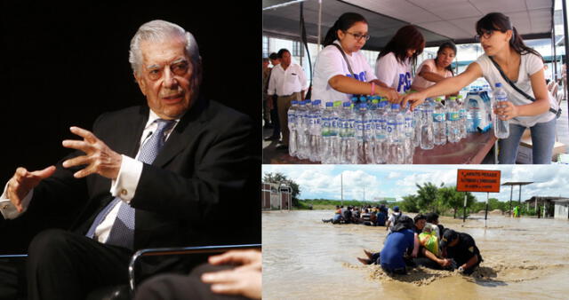 Vargas Llosa: "Hemos visto una solidaridad nacional que pocas veces se ha dado" [VIDEO]