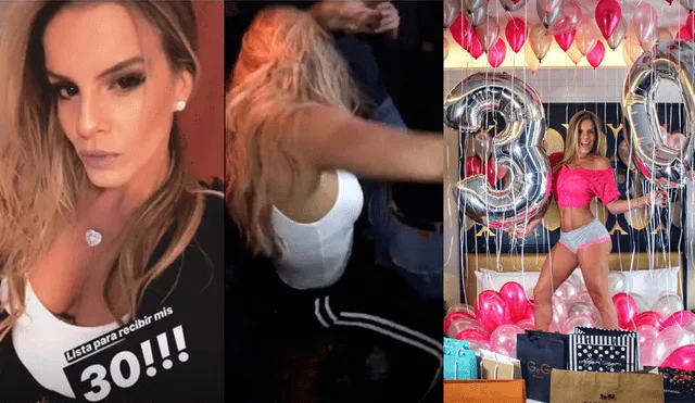 Alejandra Baigorria celebró sus 30 años y se llevó una mala sorpresa [VIDEO]