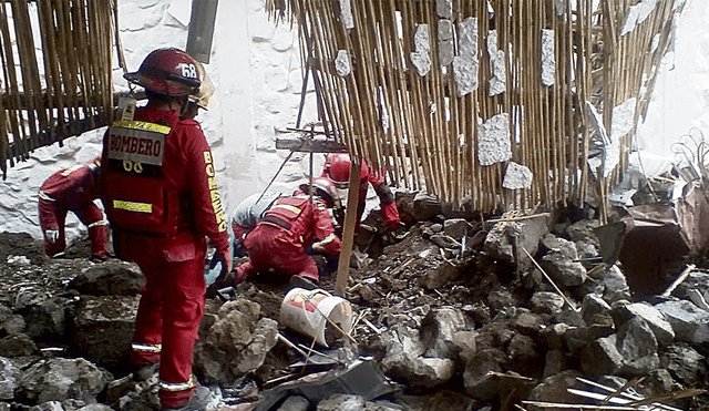 Muro de hotel colapsado en Abancay era de piedra y cemento de “baja calidad”