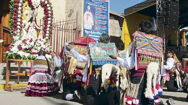 Virgen fue venerada.