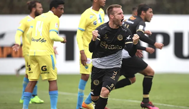 Danilo Carando se reivindicó y marcó un golazo de cabeza para el triunfo de Cusco FC