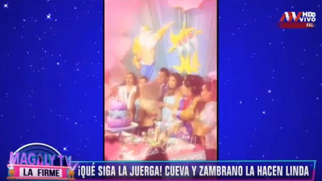 Cueva y Zambrano bailaron al ritmo del Grupo 5 en Trujillo [VIDEOS]