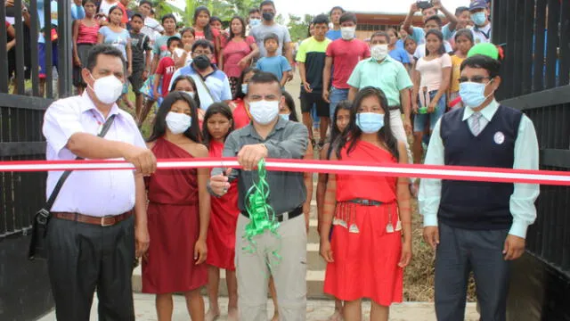 Inauguran colegio en El Cenepa Amazonas
