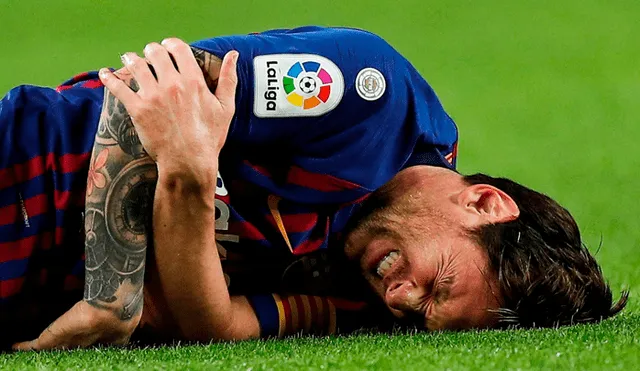 ¿Cuántas veces terminó lesionado Lionel Messi en su carrera?