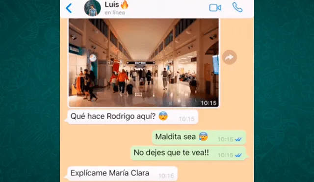 WhatsApp: Mujer infiel quiso viajar con su ex pareja, pero su novio la descubre y esto pasa [VIDEO]