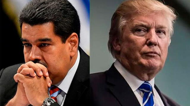 Nicolás Maduro/Donald Trump. Foto: difusión.