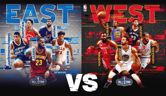 NBA: La conferencia Oeste de Curry derrotó por 192-182 al Este de LeBron James en el All Star Game 2017 | VIDEO