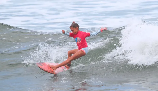 Catalina Zariquiey: niña piurana campeona en mundial de surf femenino en Brasil