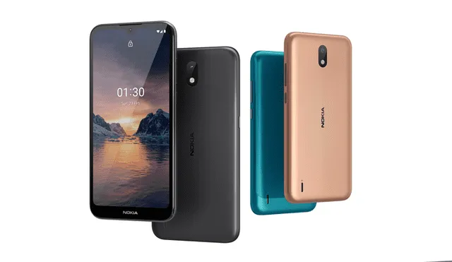 El Nokia 1.3 ya está disponible en Perú. Foto: Nokia.