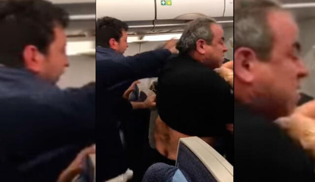 YouTube: brutal pelea dentro de un avión provocó aterrizaje de emergencia