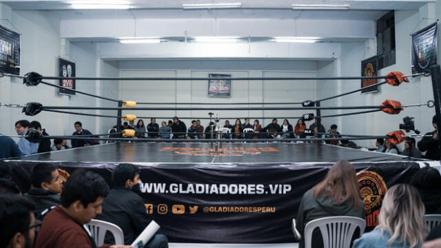 'Gladiadores', nace una nueva escuela de lucha libre en Lima