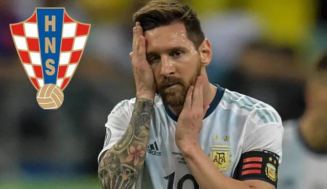 La Federación de Croacia saludó a Messi por su cumpleaños, pero su mensaje estuvo cargado de un tono más bien irónico. Foto: AFP.