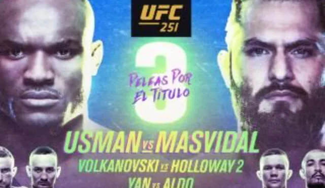 UFC 252: Usman vs. Masvidal. Foto: UFC