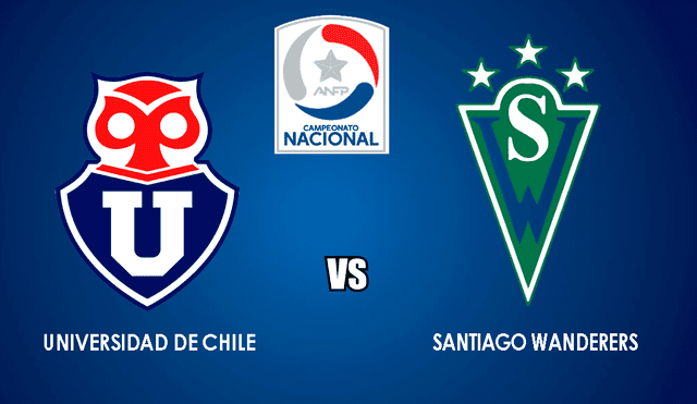 Universidad de Chile vs. Santiago Wanderers EN VIVO por el Campeonato Nacional de Chile.