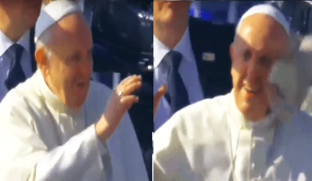 Chile: Papa Francisco fue impactado por un objeto en la cabeza [VIDEO]
