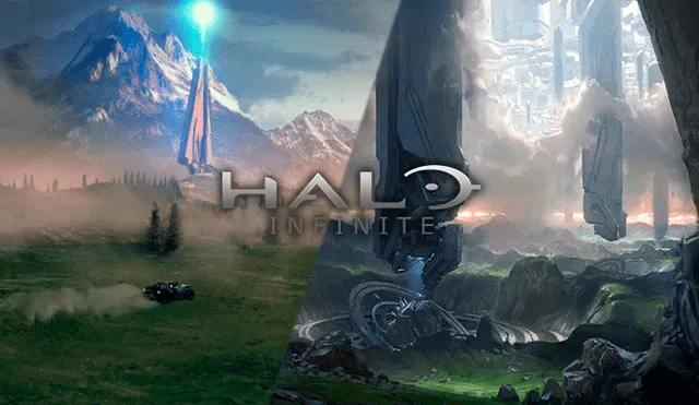 Halo Infinite recompensará la exploración y promete paisajes naturales prominentes [FOTOS]