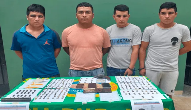 La Libertad: capturan a cuatro presuntos integrantes de "La Jauría"