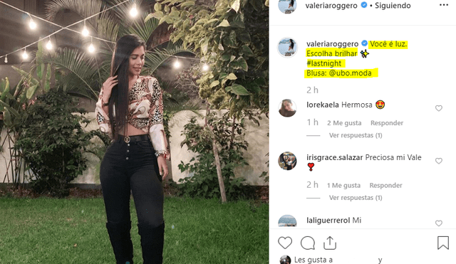 Valeria Roggero cautiva a seguidores al mostrarles el tamaño de su cintura
