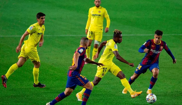 Sigue aquí EN VIVO ONLINE el partido Barcelona vs. Villarreal por la fecha 3 de LaLiga Santander. | Foto: AFP