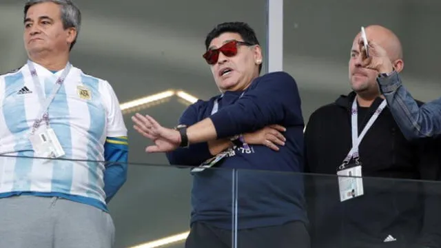 Rusia 2018: Maradona elogió juego de la selección peruana 