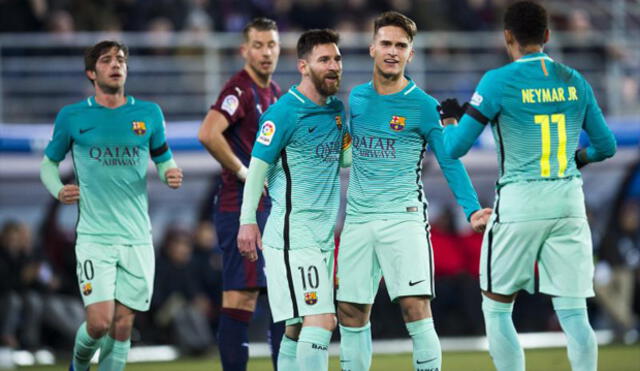 Barcelona remontó y ganó 4 - 2  a Eibar, pero no le alcanzó para ganar la Liga Santander [VIDEO]