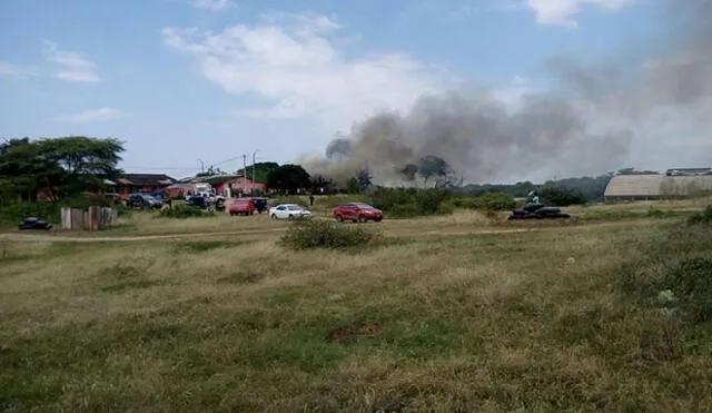 Tumbes: Incendio en el cuartel La Novena causó temor en la población [VIDEO]