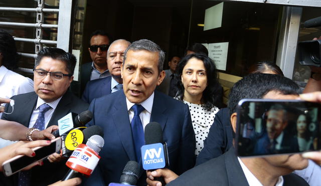 Humala y Heredia fueron a la Fiscalía a reiterar que colaboran con indagación