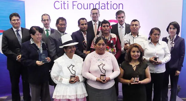 Premios Citi: ocho microempresas formales son reconocidas