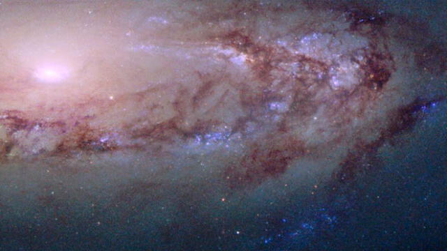 NASA advierte que extraña galaxia se aproxima peligrosamente a la Vía Láctea