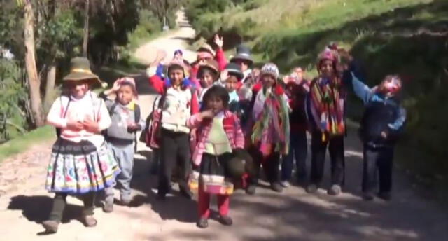 Cusco: Conoce a los pequeños estudiantes que cultivan sus propios alimentos [VIDEO]