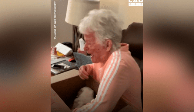 Facebook viral: mujer le regala cachorro a su madre y anciana tiene dramática reacción al verlo