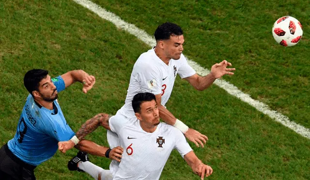 Uruguay vs Portugal: El gol de Pepe para el 1-1 por octavos de final | VIDEO