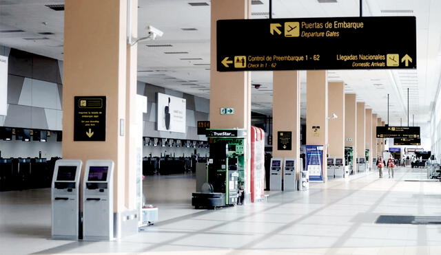 Aeropuerto Jorge Chávez. Foto: El Peruano