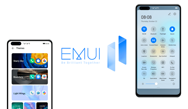 La versión estable de EMUI 11 empezará a implementarse a partir de diciembre. Foto: Huawei
