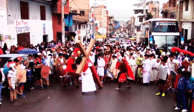 Escolares escenificarán Vía Crucis en Cajamarca