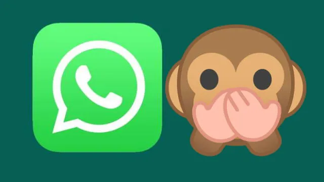 El emoji de WhatsApp del monito tapándose la cara