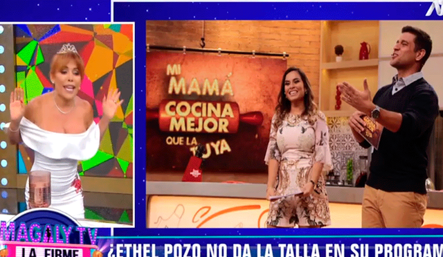 Ethel Pozo confiesa que quiere entrevistar a Magaly Medina en “América Hoy”