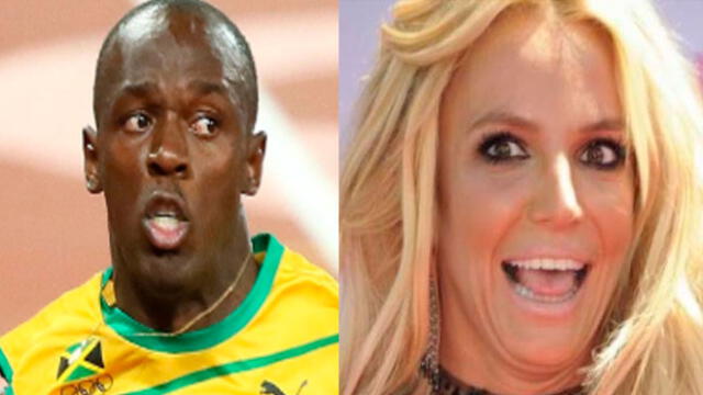 Britney Spears sorprende al aseguran que Usain Bolt. (Foto: Difusión)  corre 100 metros planos más rápido que