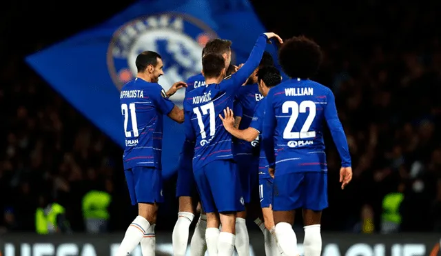 Siguen punteros: Chelsea venció por 3-1 a BATE en la Europa League [RESUMEN]