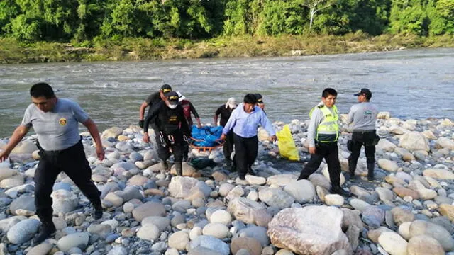 Hasta la fecha, 17 cuerpos han sido rescatados del río Inambari.