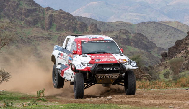 El Rally Dakar 2023 se corre en Arabia Saudita. Foto: EFE