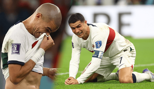 Pepe y Cristiano Ronaldo eran habituales titulares y capitanes de la selección de Portugal. Foto: composición GLR