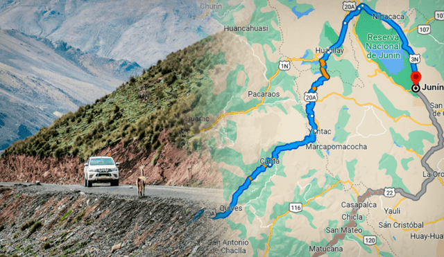 Una futura ruta de Lima hacia Junin será la nueva Carretera Central, sin embargo, todavía se encuentra en etapas previas a la construcción. Foto: Composición LR / Andina