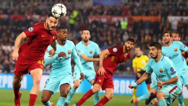 Barcelona vs. Roma: revive el gol de Manolas que eliminó a 'culés' de Champions League [VIDEO]